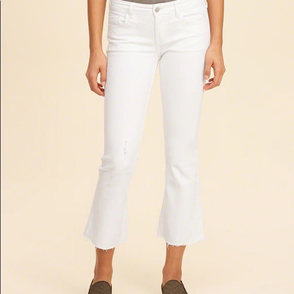 hollister cropped jeans